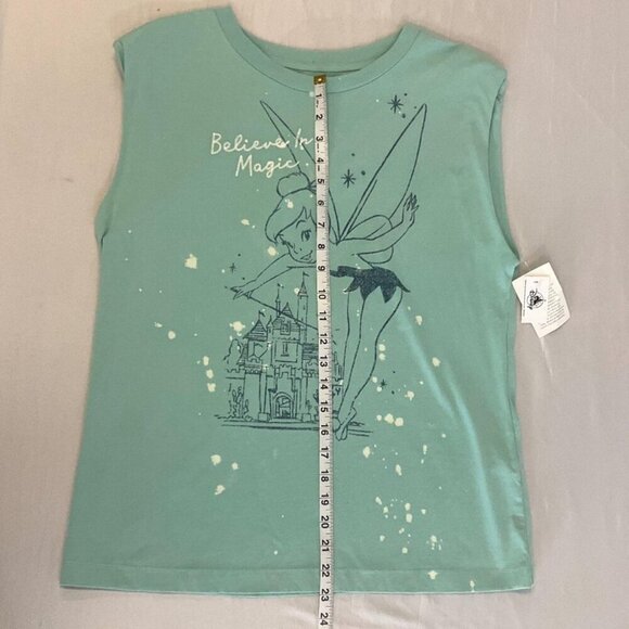 NWT Disney Women's Teal Graphic Tee, Size Medium - Picture 4 of 8